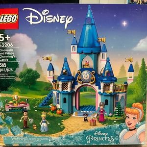 Lego Disney Cinderella and Prince Charming’s Castle #43206